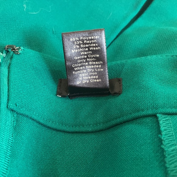 Ann Taylor Green Skirt (Size 6) - Picture 4 of 4